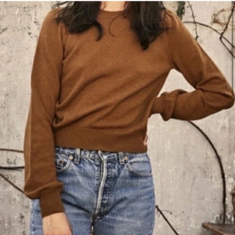Dôen Ophelia Sweater in Mustard Size XS - Picture 2 of 5